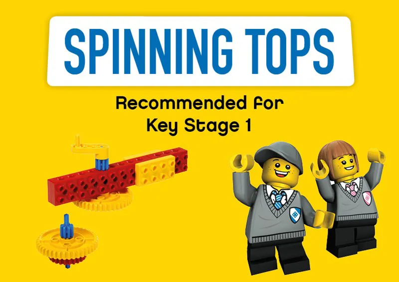 Lego Spinning Tops